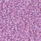 Miyuki 11 Round Seed Bead, 11-644, Dyed Hot Pink Silver Lined Alabaster, 13 grams